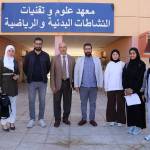 اجتماع مدير جامعة محمد خيضر بسكرة بأساتذة معهد علوم و تقنيات النشاطات البدنية و الرياضية